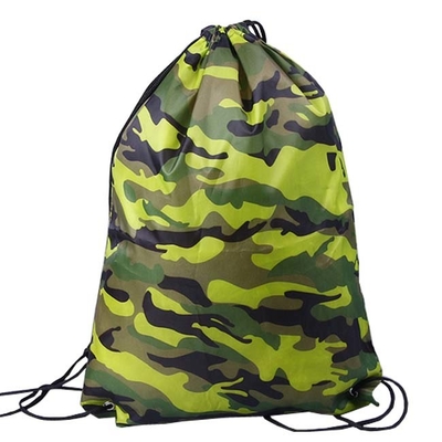 Pequeños bolsos de lazo de nylon del poliéster 210D los 0.4cm CMYK