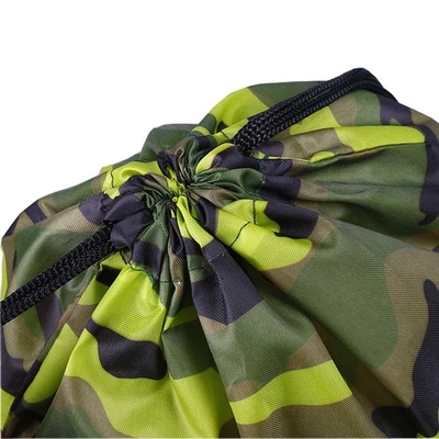 Pequeños bolsos de lazo de nylon del poliéster 210D los 0.4cm CMYK