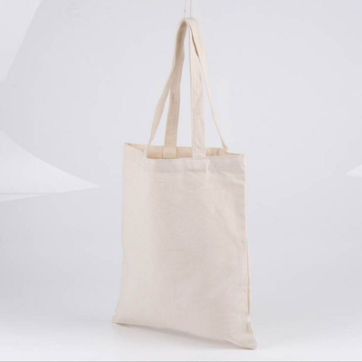 Lona de algodón blanca Tote Bag de la onza los 50x2.5cm del medio 8