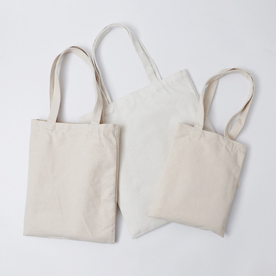 Lona de algodón blanca Tote Bag de la onza los 50x2.5cm del medio 8