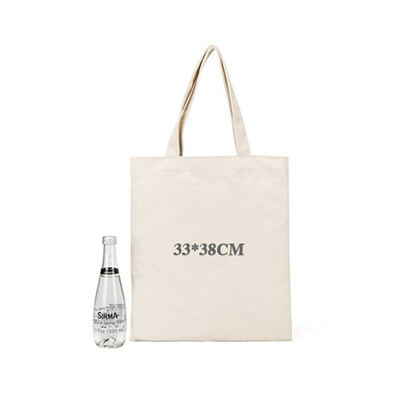 Lona de algodón blanca Tote Bag de la onza los 50x2.5cm del medio 8
