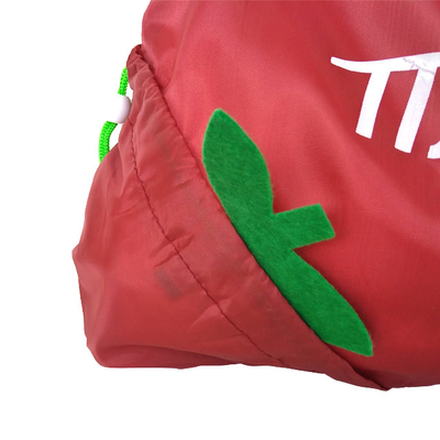 bolso que hace compras plegable de nylon del color los 50cm del OEM 210D 1 de los 35x55cm