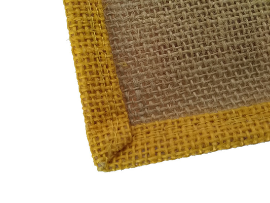 Reutilizable ningún bolso de compras del yute 380gsm de la impresión los 30x12x30cm