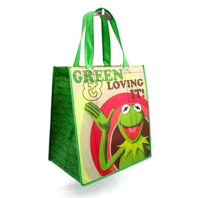 Bolso tejido 110gsm reciclado de la botella los 30x40x15cm RPET