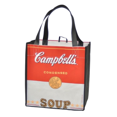 Bolso tejido 110gsm reciclado de la botella los 30x40x15cm RPET
