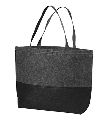 El poliéster 2m m del comprador los 35x30x15cm 300gsm sentía a Tote Bag
