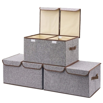 caja plegable plegable de la tela 80gsm de los 40x40x25cm