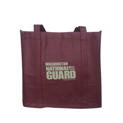 Bolsos de la tela no tejida de los 30x20x33cm que hacen compras 1000pcs 80gms