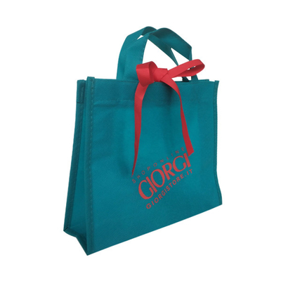 Pequeño bolso no tejido reciclado de CMYK los 30cm 80gms PP