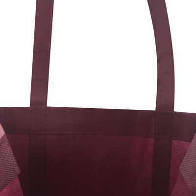Bolsos de la tela no tejida de los 30x20x33cm que hacen compras 1000pcs 80gms