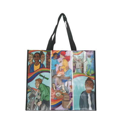 los 40x30x14cm 3000pcs laminaron bolsos no tejidos del polipropileno