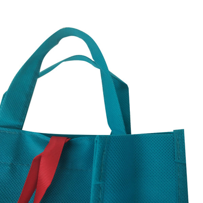 Pequeño bolso no tejido reciclado de CMYK los 30cm 80gms PP