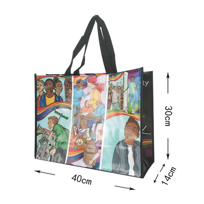 los 40x30x14cm 3000pcs laminaron bolsos no tejidos del polipropileno