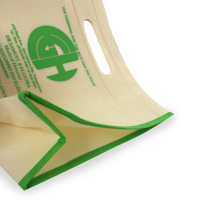 Bolso no tejido del sellado caliente 70gsm PP de la impresión los 25x9x21cm de CMYK