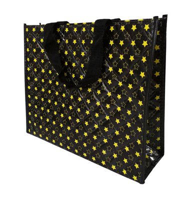 3 bolso que hace compras no tejido de la capa los 50x2.5cm los 40x15x30cm 100gsm PP