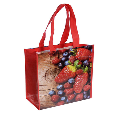 El ODM los 40x32x12cm 25kg 80gsm laminó bolsos tejidos del polipropileno
