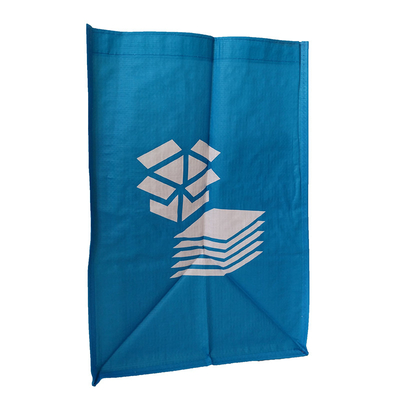 Bolsos promocionales tejidos 100gsm del azul los 35x30x39.5cm