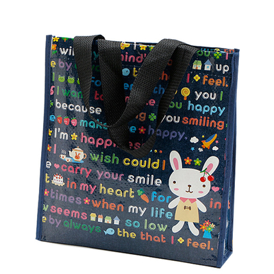 Bopp impreso el 15x38cm 120gsm laminó el bolso tejido los PP