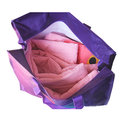 Bolso tejido polipropileno grande de 140gsm los 55cm CMYK