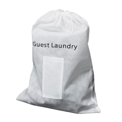 Bolso del cesto del lavadero de Tote Cotton los 3cm 134T 85g del espacio en blanco de la tela