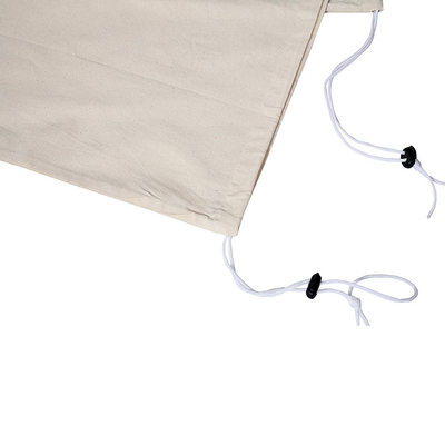 Lazo grande los 3cm del algodón del OEM bolso del cesto del lavadero de 5 onzas