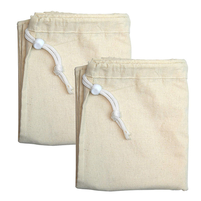 Bolso del cesto del lavadero de Tote Cotton los 3cm 134T 85g del espacio en blanco de la tela