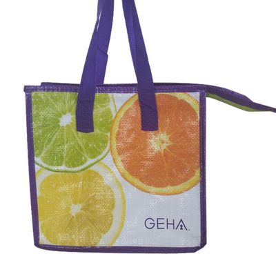 El OEM impermeable 100pcs los 23x26x16cm aisló a Tote Lunch Bag