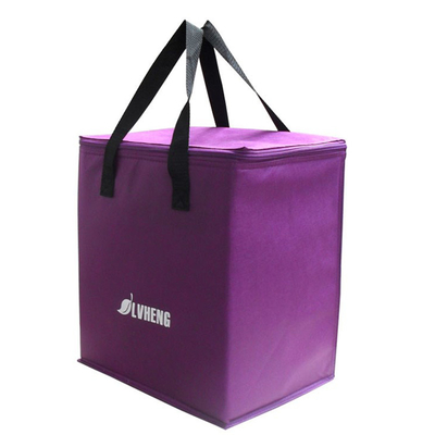 El vino no tejido los 20x15x20cm 80gsm 2m m EPE aisló un bolso más fresco