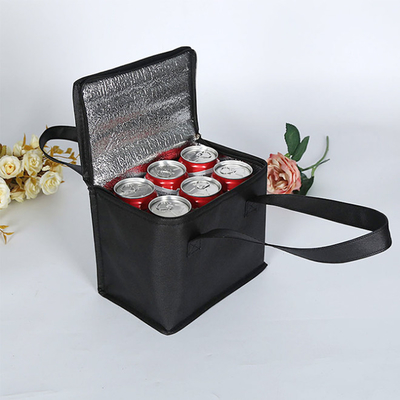 los 50x2.5cm 6 pueden los bolsos aislados promocionales del almuerzo de 2m m EPE 80gsm