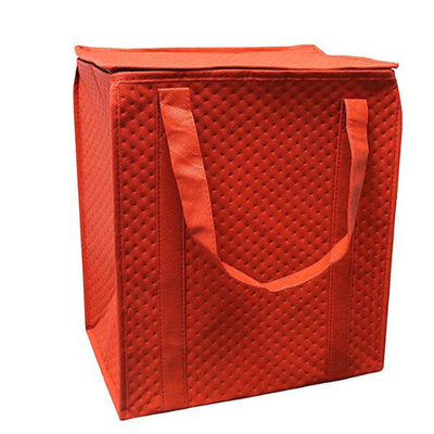 36 poder 1000pcs los 35x20x35cm bolso de nylon del almuerzo del bolso del refrigerador 5 80gsm