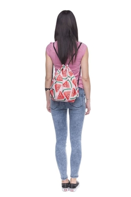 bolso de lazo cosmético de las mujeres del viaje de nylon 210D CMYK de los 35X42cm