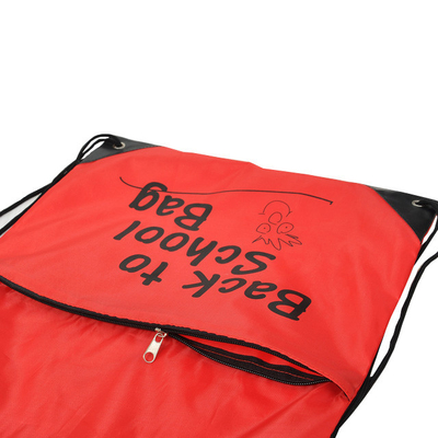 El viaje el 1.2cm los 30x40cm 210D personalizó el bolso de lazo de los niños