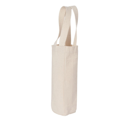 1 algodón del OEM 8 onza los 60x2.5cm de la botella de vino recicla el bolso