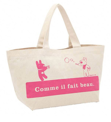 12 lona grande pesada Tote Bags Bulk de la onza CMYK 50x2.5cm