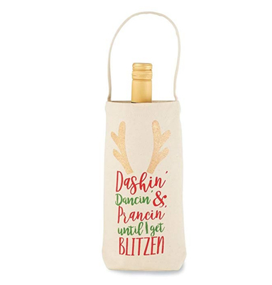 1 algodón del OEM 8 onza los 60x2.5cm de la botella de vino recicla el bolso