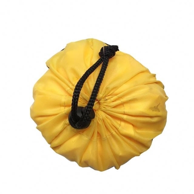 Bolso que hace compras plegable de nylon colorido de los pescados 210D los 40x50cm CMYK
