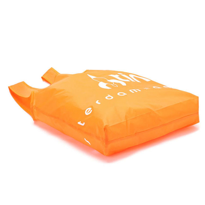 Bolso que hace compras plegable de la prenda impermeable 210D del poliéster el 12x10cm