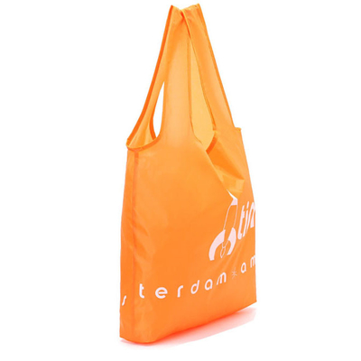 Bolso que hace compras plegable de la prenda impermeable 210D del poliéster el 12x10cm