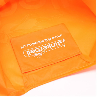 Bolso que hace compras plegable de la prenda impermeable 210D del poliéster el 12x10cm