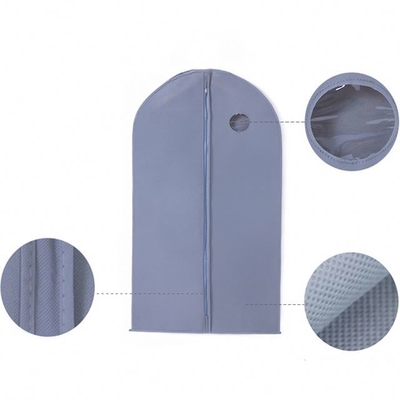 Cubierta no tejida del traje 80gsm del almacenamiento el 120cmx60cm de la cremallera