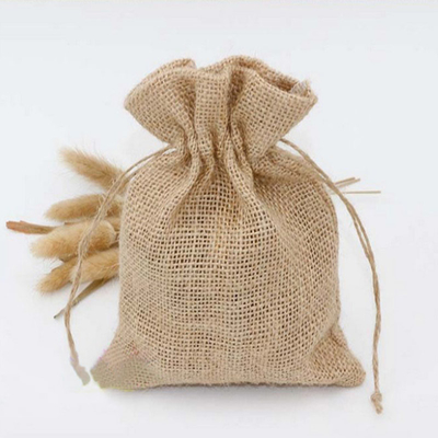 Bolso de compras del yute de la secuencia del lazo los 20cm los 50cm