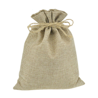 Bolso de compras del yute de la secuencia del lazo los 20cm los 50cm