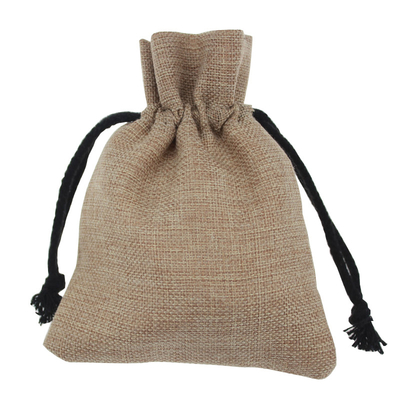 Bolso de compras del yute de la secuencia del lazo los 20cm los 50cm