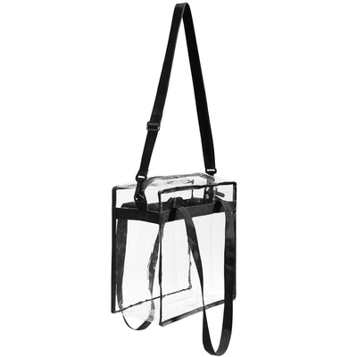 Bolso del lápiz del PVC del supermercado 0.2m m Tote Beautiful 35x14x38m m