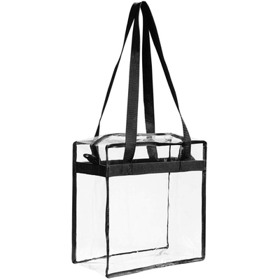 Bolso del lápiz del PVC del supermercado 0.2m m Tote Beautiful 35x14x38m m