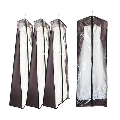 Cubierta no tejida del traje del PVC los 60x100cm de la prenda impermeable de la cremallera