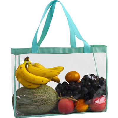 Bolso del lápiz del PVC del grueso del OEM los 22x7x15cm 0.2m m los 40X2.5cm