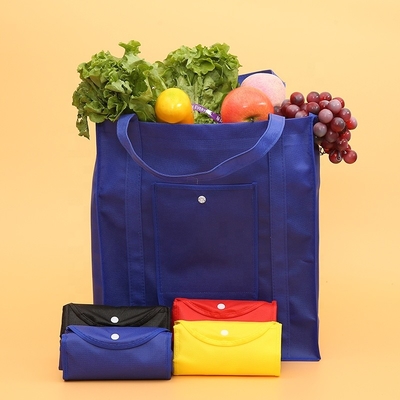 El supermercado maneja el bolso no tejido los 40x40x10cm plegable de los 30cm