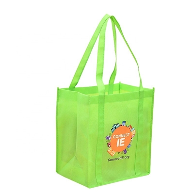El supermercado maneja el bolso no tejido los 40x40x10cm plegable de los 30cm
