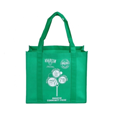 El supermercado maneja el bolso no tejido los 40x40x10cm plegable de los 30cm
